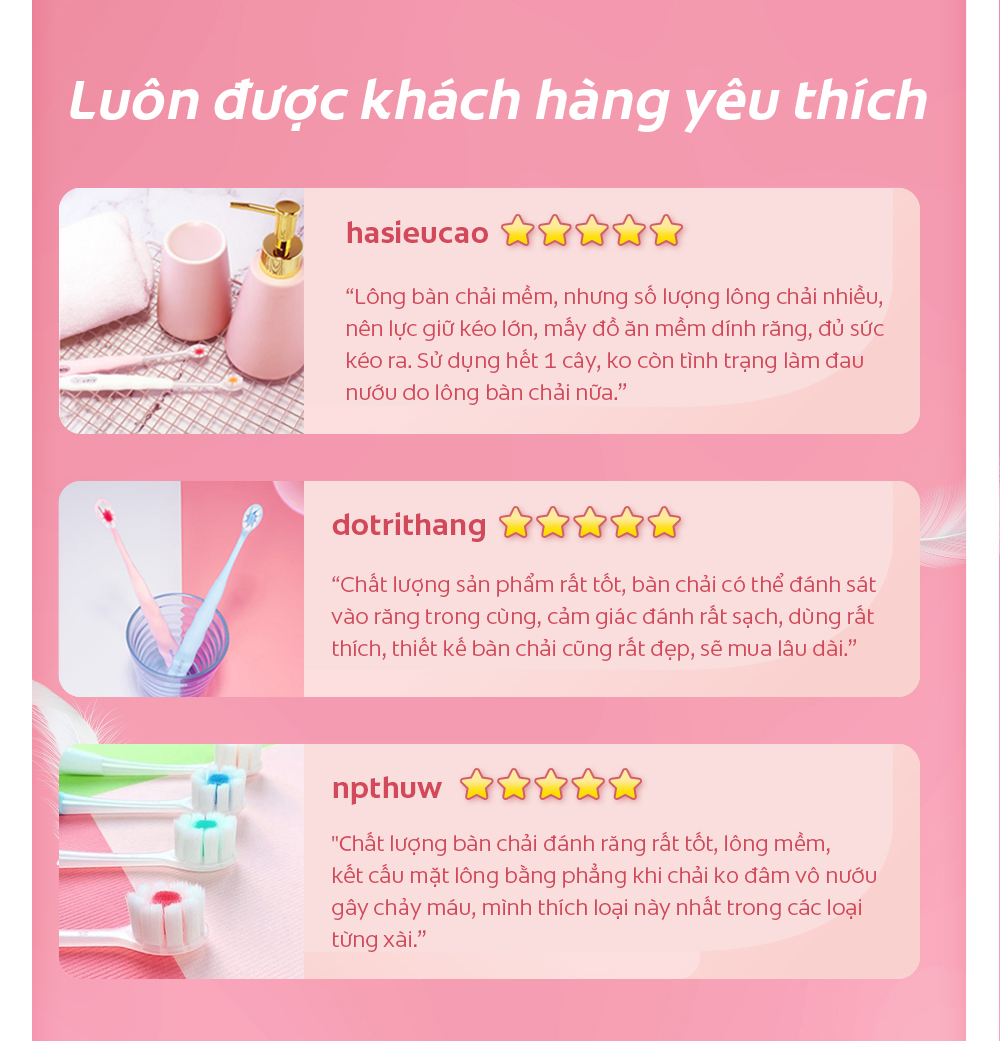 Mô tả Bộ 2 Bàn chải Colgate Gentle Cushion Clean lông chải siêu dày, kháng khuẩn - 6