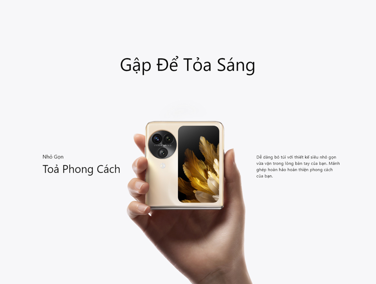 Mô tả Điện thoại OPPO FIND N3 FLIP (12GB/256GB) | Điện thoại gập phong cách | 3 Camera - Hàng chính hãng - 2