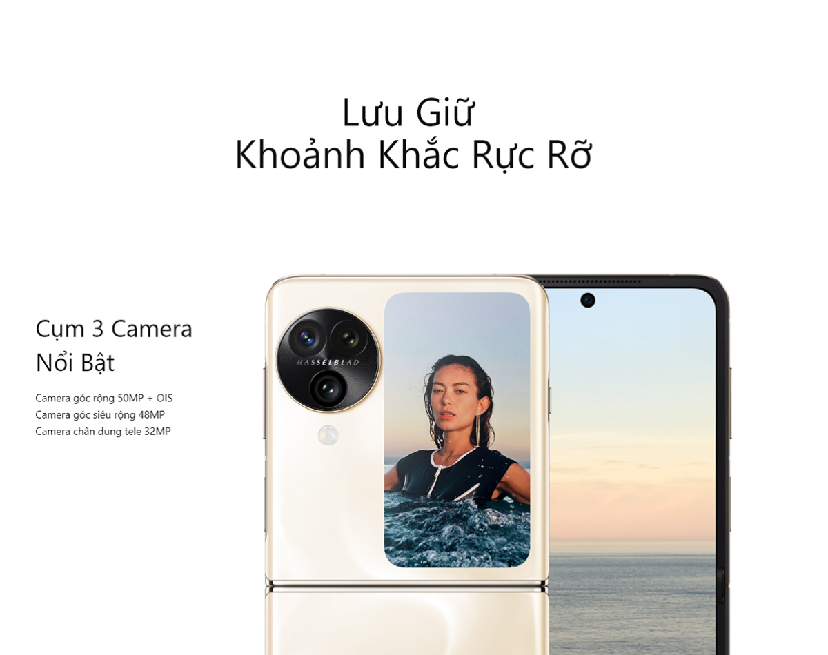 Mô tả Điện thoại OPPO FIND N3 FLIP (12GB/256GB) | Điện thoại gập phong cách | 3 Camera - Hàng chính hãng - 11