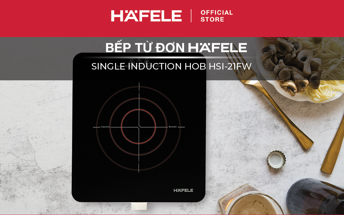 Mô tả Bếp từ đơn Hafele HSI-21FW - 536.61.990 - 1
