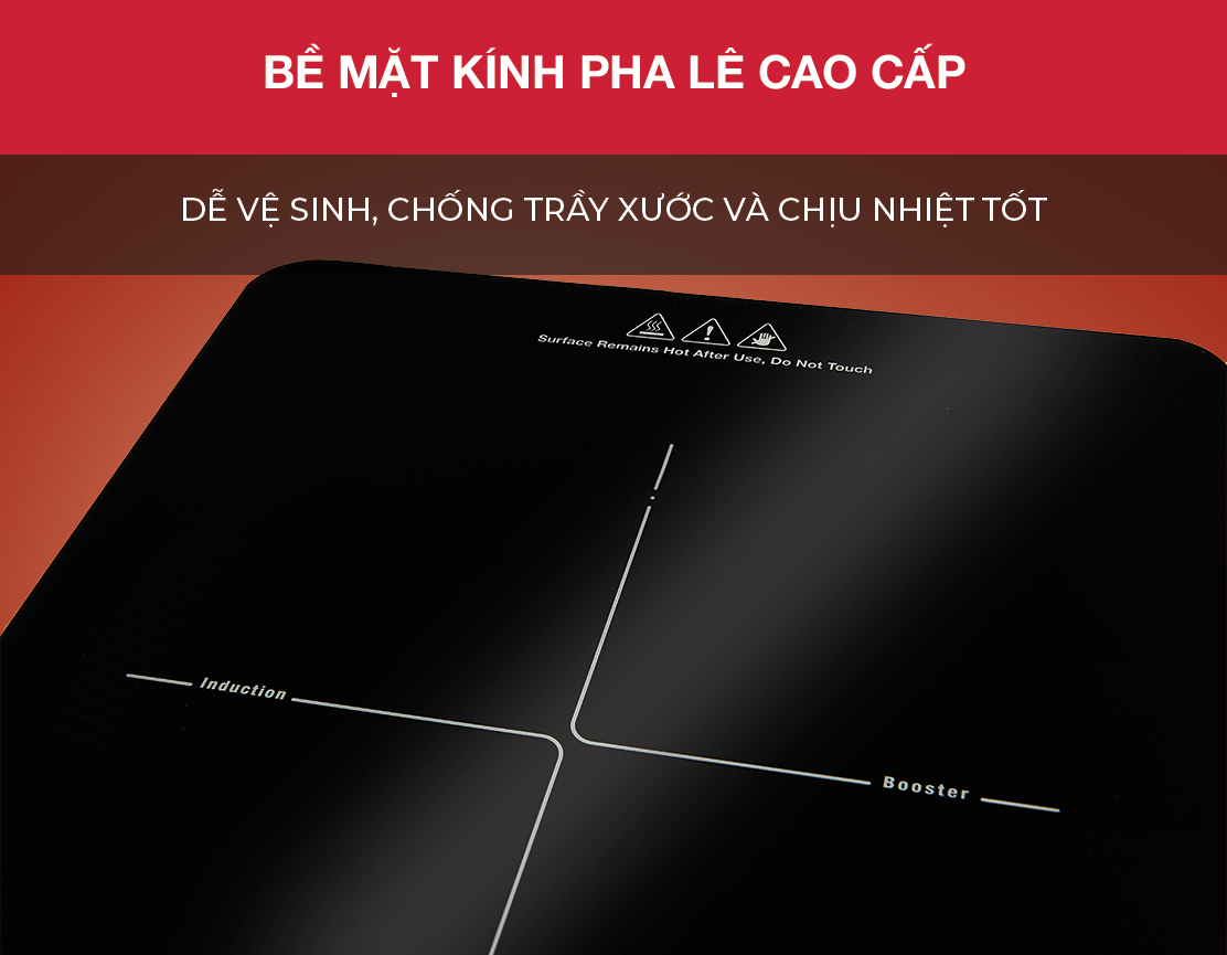 Mô tả Bếp từ đơn Hafele HSI-21FW - 536.61.990 - 4