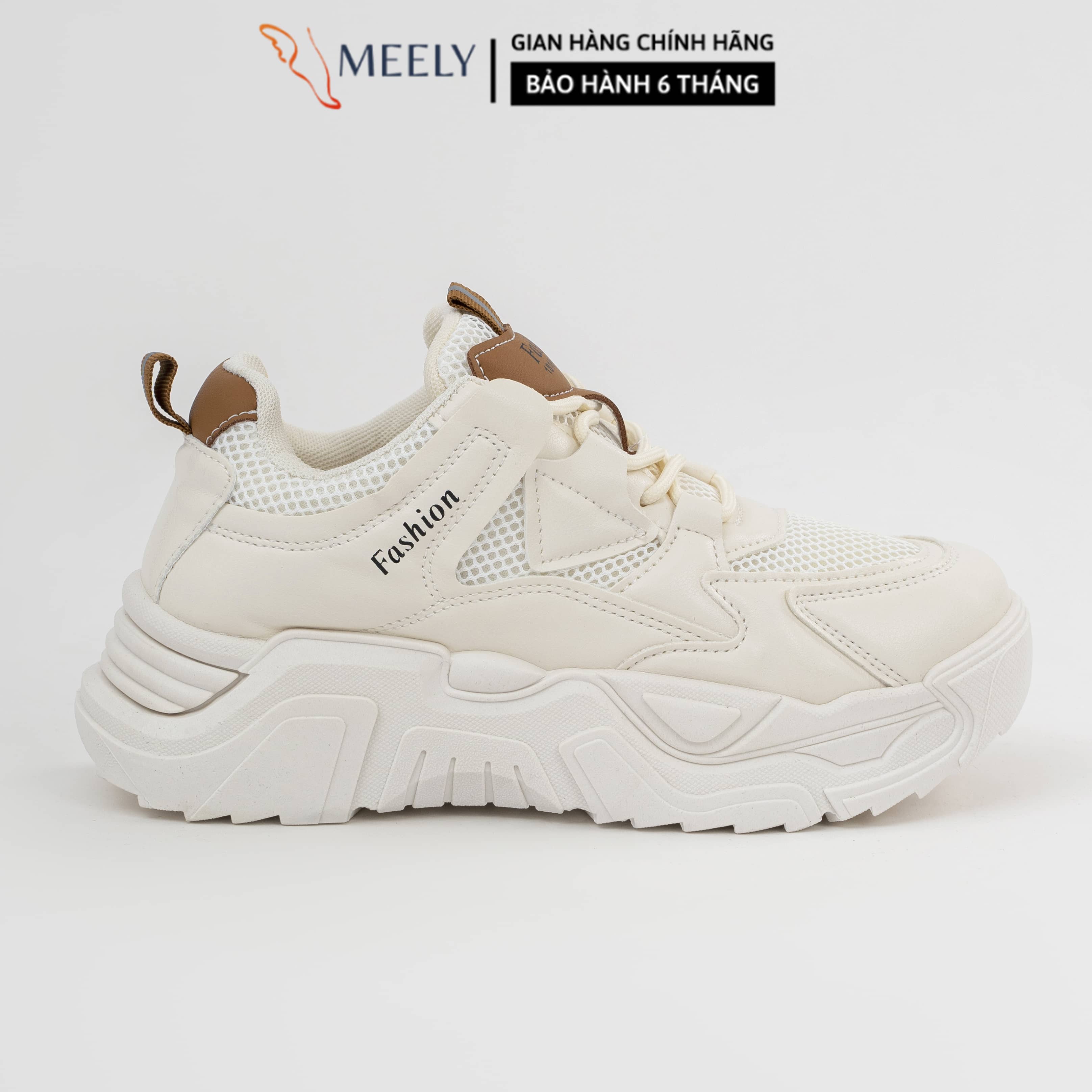 Mô tả Giày Thể Thao Nữ Độn Đế MEELY Trẻ Trung, Năng Động Chất Liệu Cao Cấp - ME97 - 1