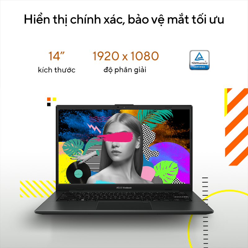 Mô tả Laptop Asus Vivobook Go 14 E1404FA-NK177W Ryzen 5 7520U | 16GB | 512GB | 14" FHD | AMD Radeon | Win 11 | Bạc BH 24 Tháng - 4