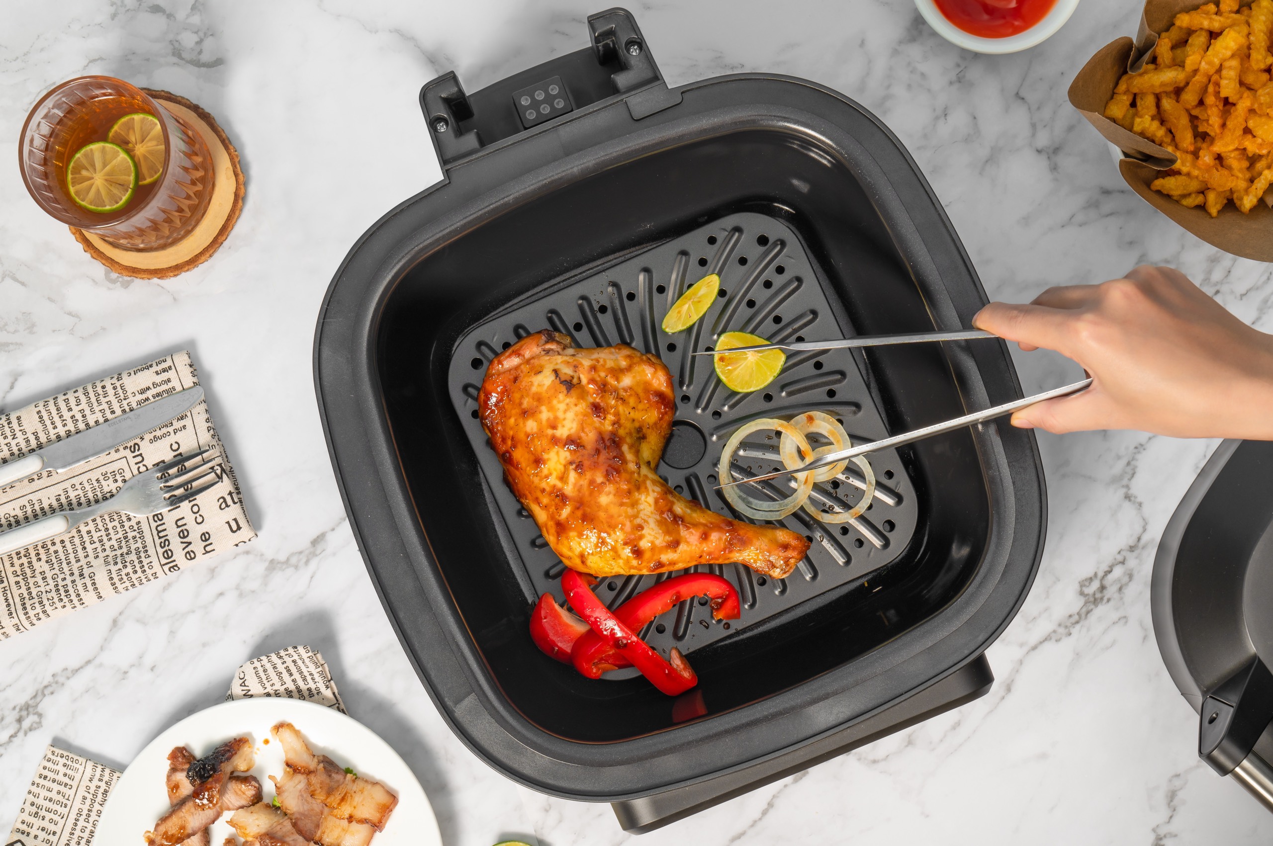 Mô tả Nồi Nướng CHEF&CHEF 12 in 1 – Thiết Kế Hiện Đại, Sang Trọng - 3