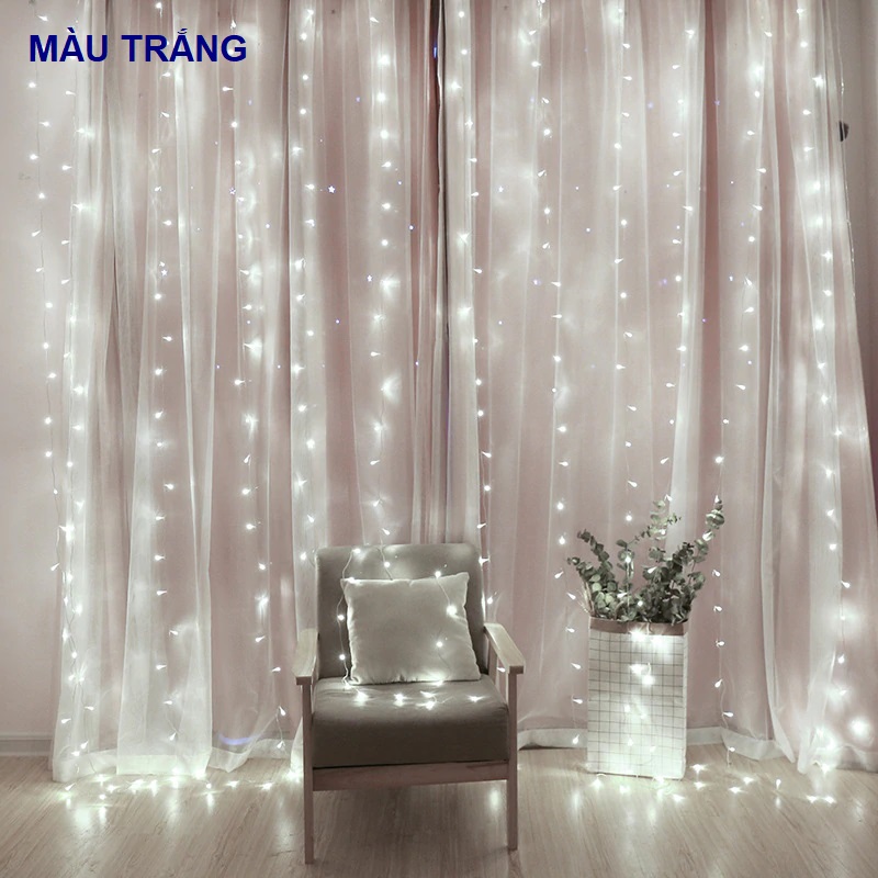 Bộ Đèn Led Thả Rủ 1.5m/3m Chỉnh Chế Độ Đứng Yên Chớp Nháy, Đèn Led ...