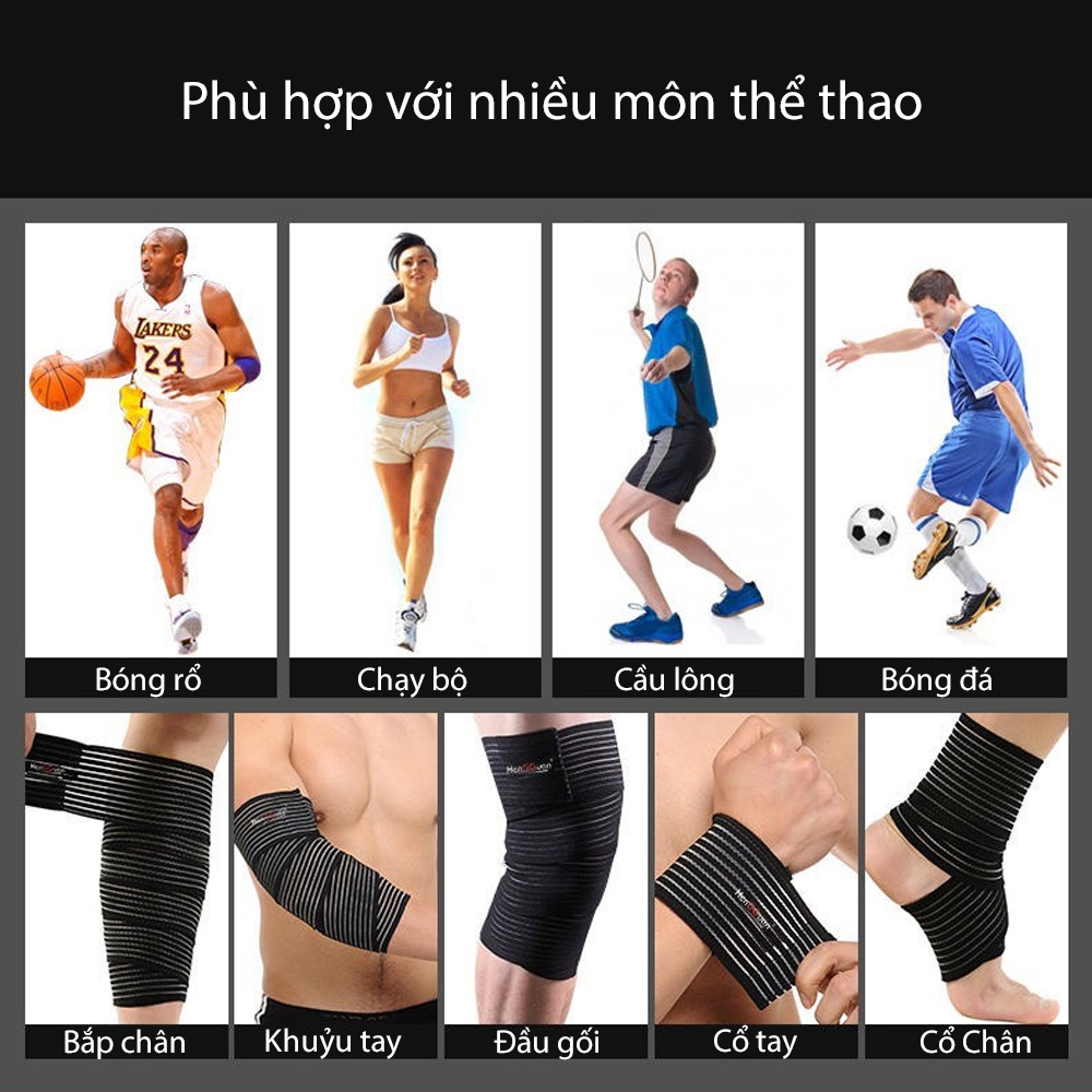 Mô tả Đai Quấn Bảo Vệ Đầu Gối AOLIKES Trợ Lực Khớp Gối Bảo Vệ Dây Chằng Hạn Chế Chấn Thương BG05 - 5
