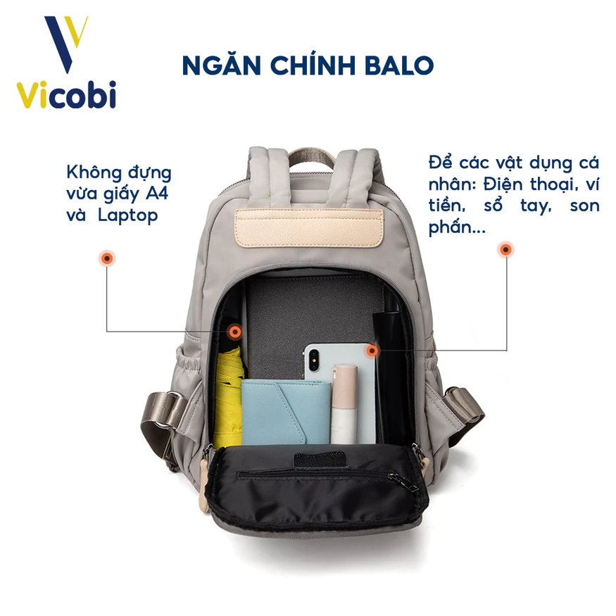 Balo Bally Vicobi B5 góc 3