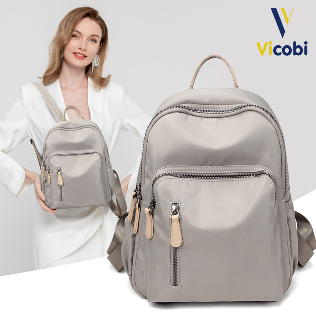 Mô tả Balo nữ vải Oxford Bally Vicobi B5, loại nhỏ gọn tiện dụng. - 6