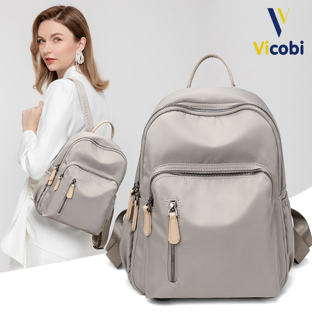 Mô tả Balo nữ vải Oxford Bally Vicobi B5, loại nhỏ gọn tiện dụng. - 11
