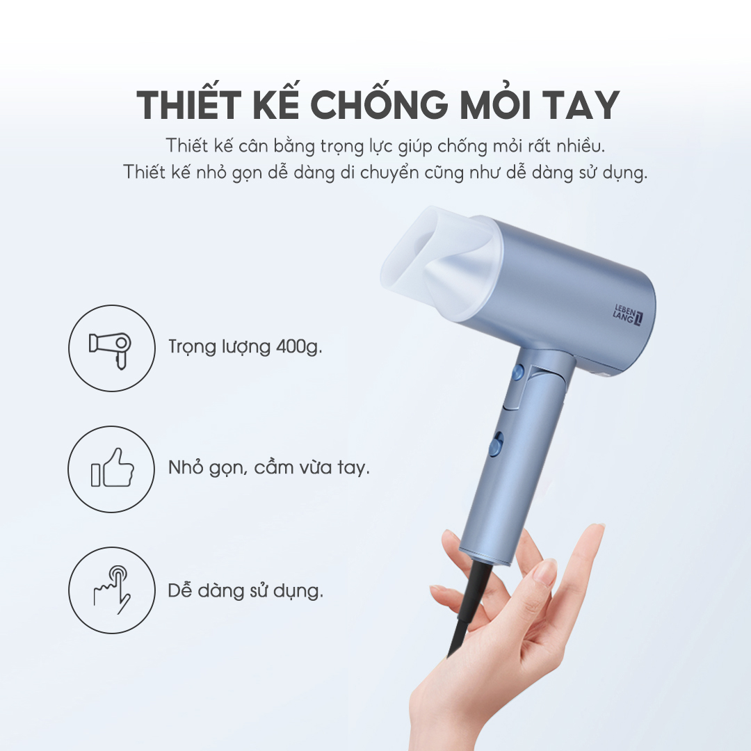 Các màu sắc của máy sấy tóc Lebenlang LBL3033