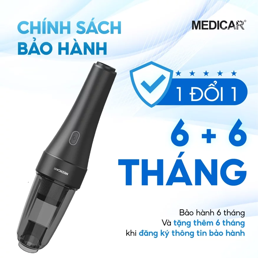 Bảo hành máy hút bụi Medicar