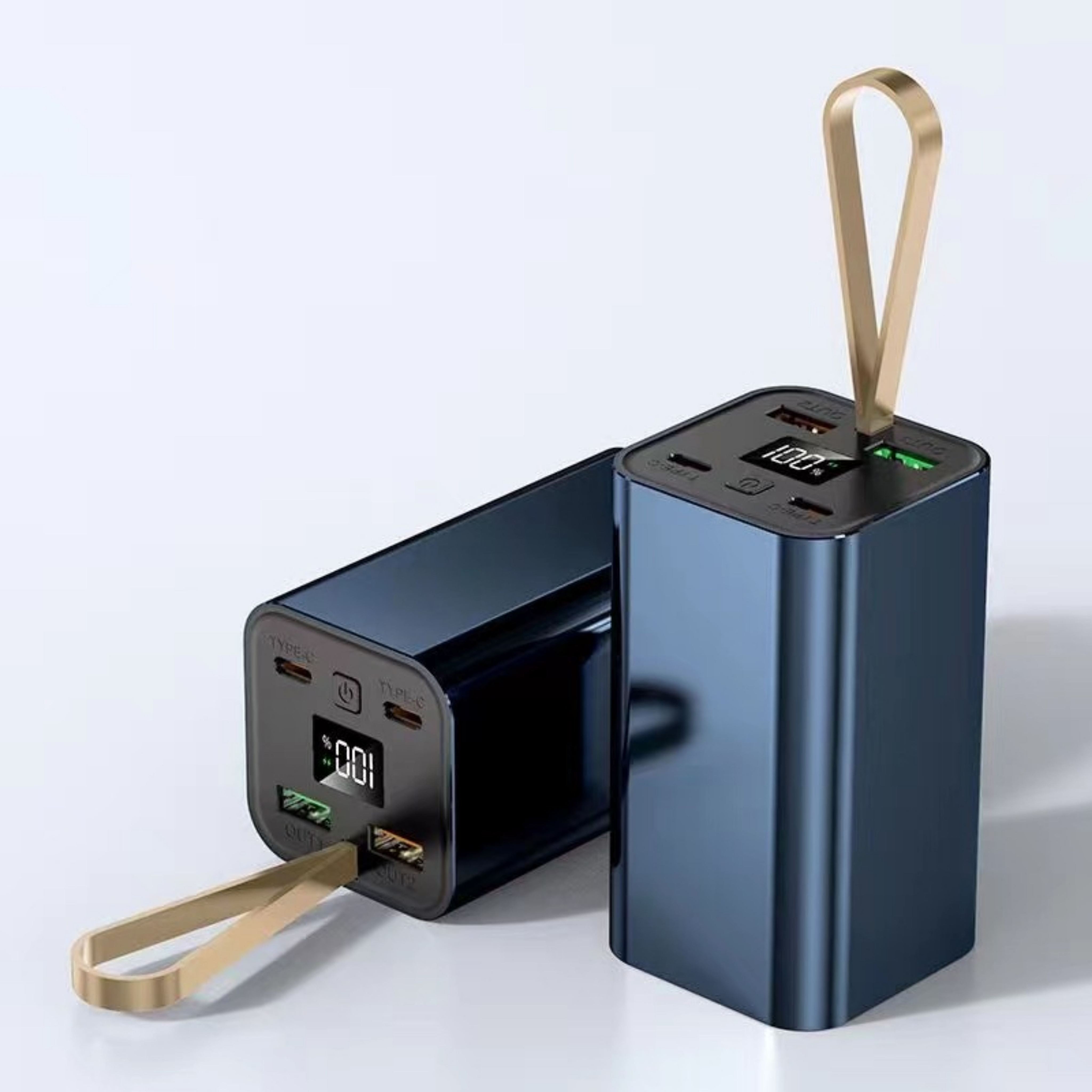 ( Không Có Pin Vỏ Nhôm )Vỏ Box Sạc Dự Phòng 4 cell pin 21700 Vỏ Nhôm ...
