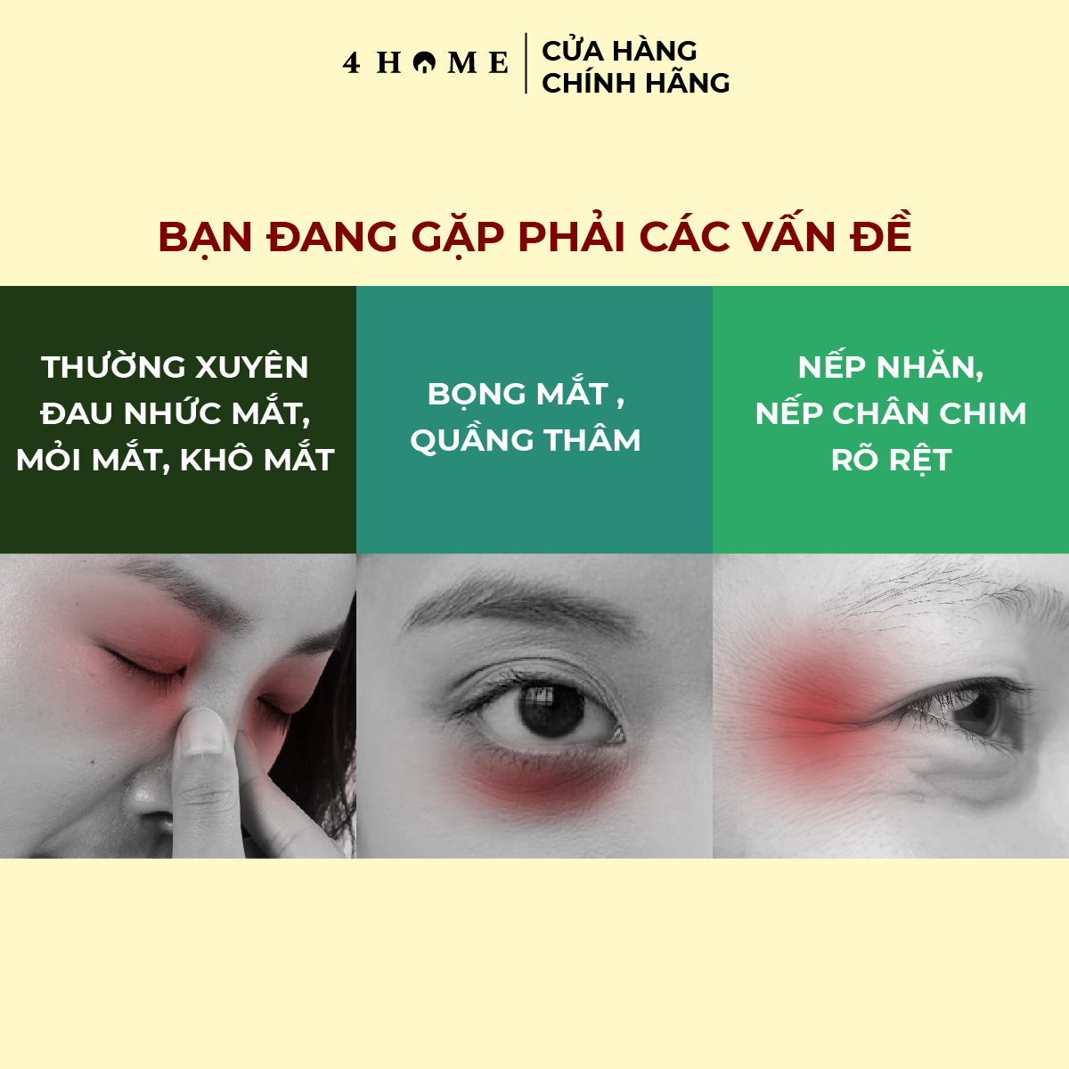 Mô tả Túi Chườm Mắt Thảo Mộc 4Home - 2