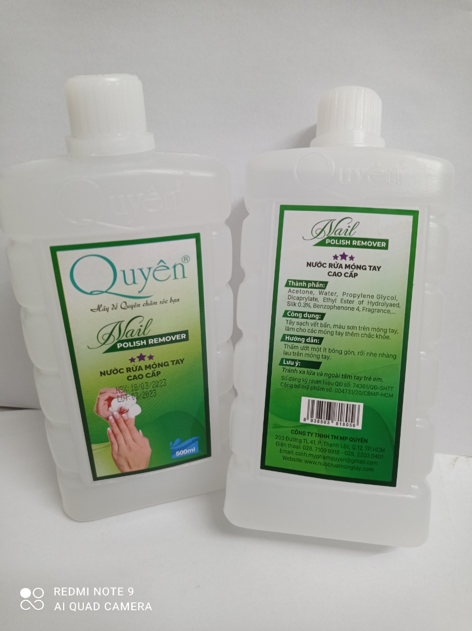 Acetol, axitol, Nước rửa móng Quyên 500ml | Shopee Việt Nam