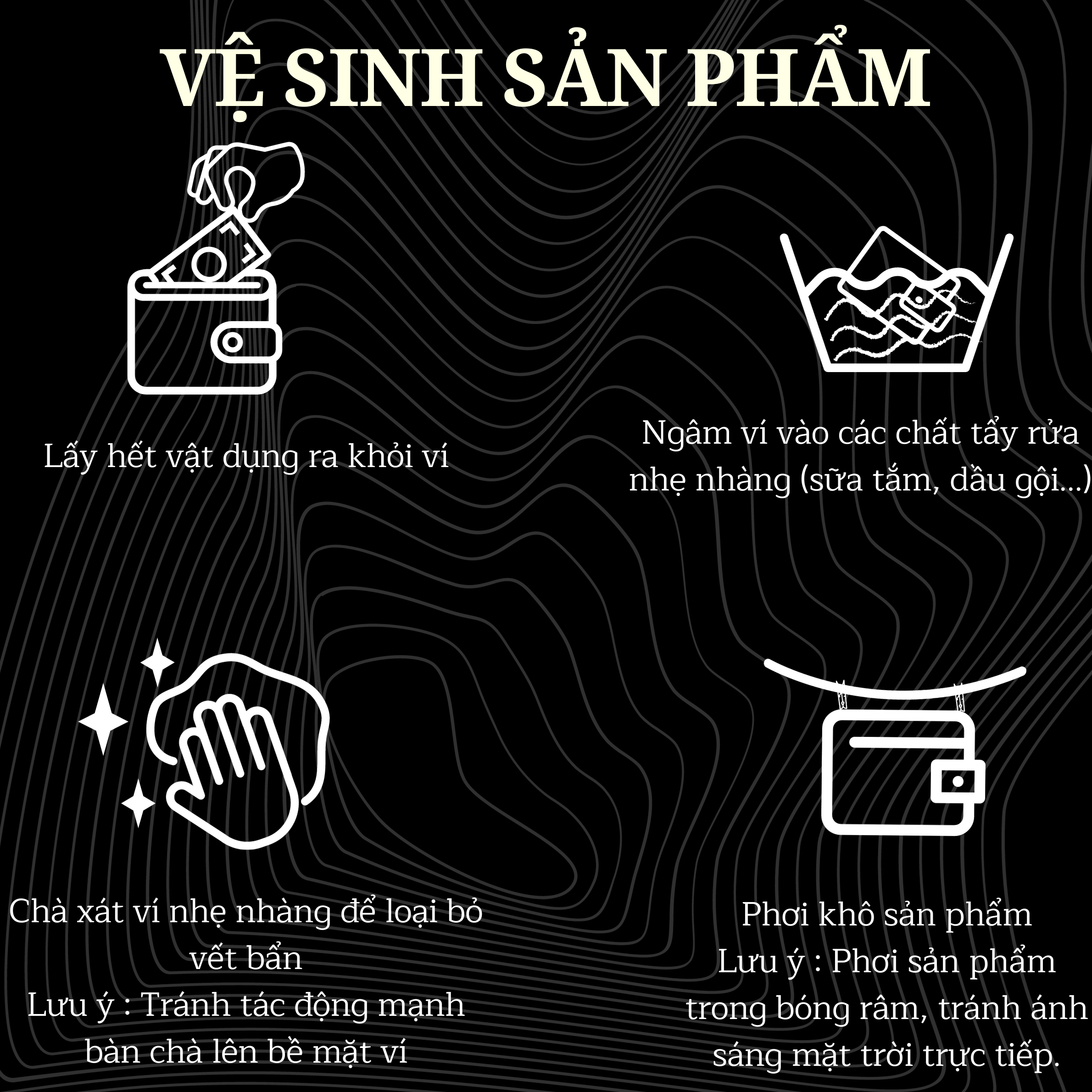 Mô tả Ví Vải Ngang ASPEN Nam Nữ Polyester Phôi Da Siêu Bền Đẹp Chống Nước Midori M Studio - 8