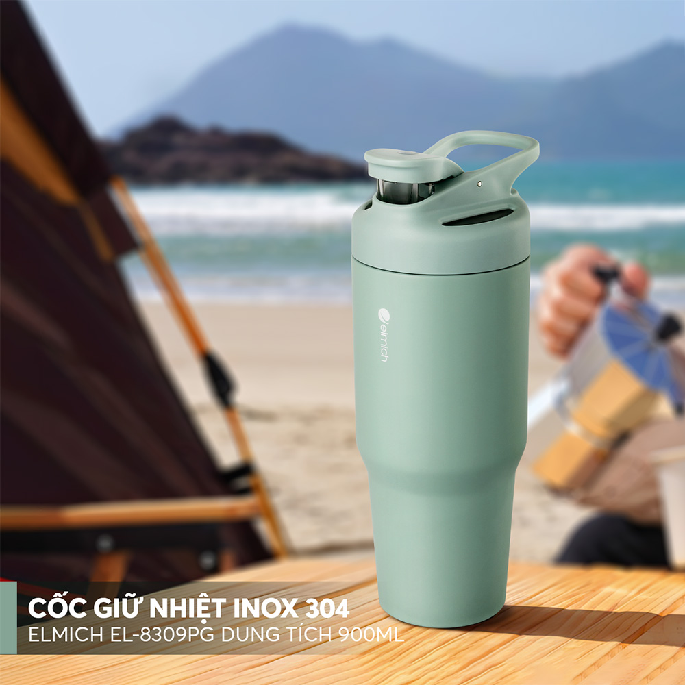 Mô tả Cốc giữ nhiệt inox 304 Elmich EL8309 dung tích 900ml - 1