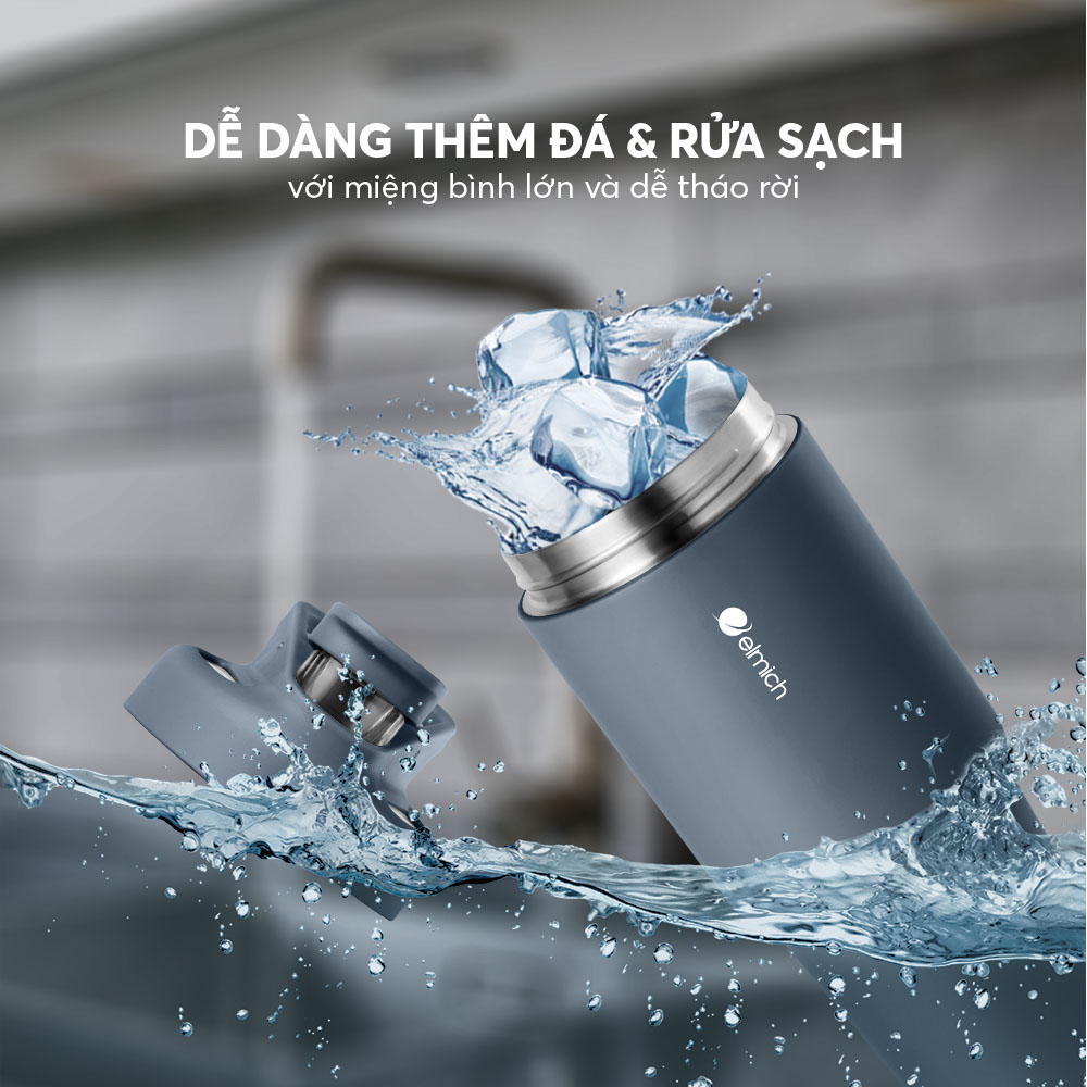 Mô tả Cốc giữ nhiệt inox 304 Elmich EL8309 dung tích 900ml - 8