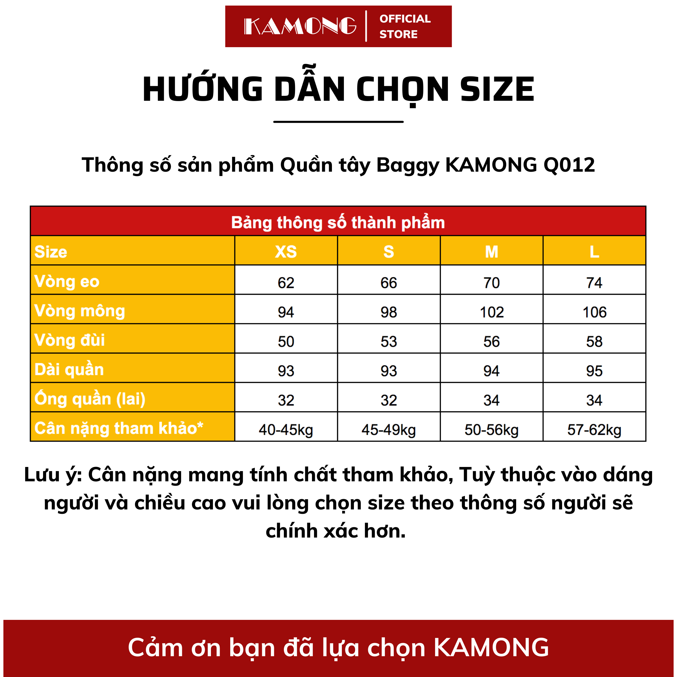 Mô tả Quần baggy nữ KAMONG cạp cao kiểu dáng quần tây công sở cao cấp Q012 - 1