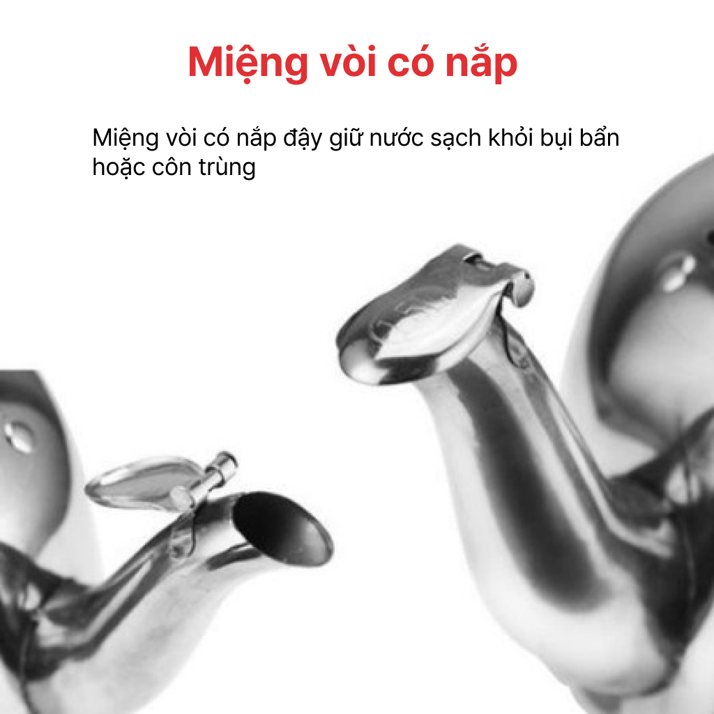 Mô tả Ấm đun nước inox 3L, 5L, HAPPYCOOK - 2