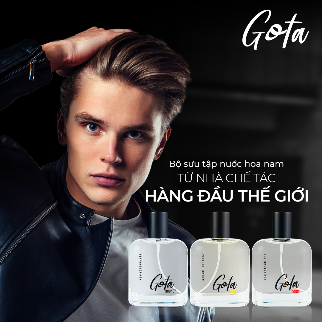 Mô tả Nước Hoa Nam Gota hương thơm mạnh mẽ, nam tính chính hãng 50ml - 1