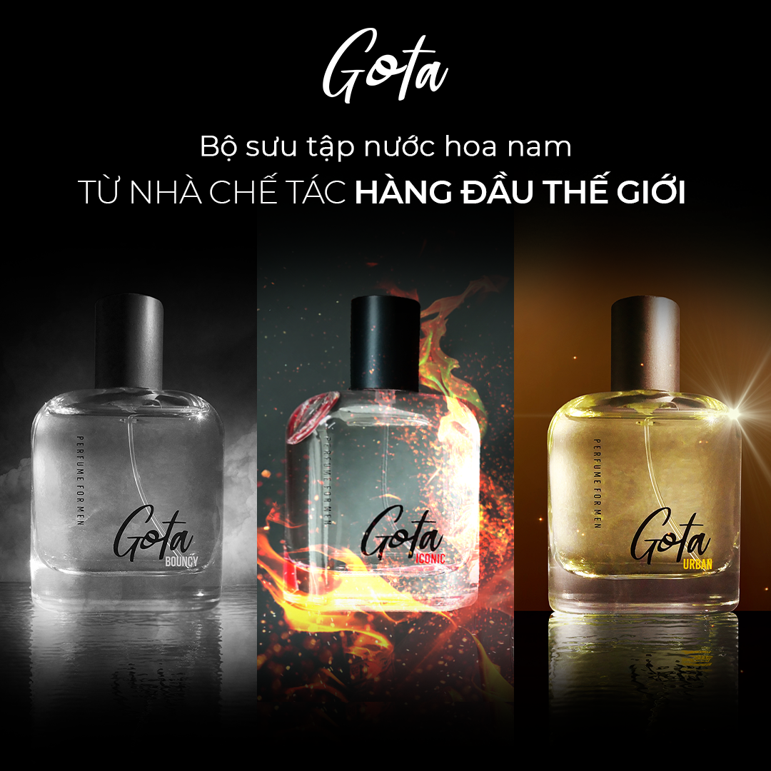 Mô tả Nước Hoa Nam Gota hương thơm mạnh mẽ, nam tính chính hãng 50ml - 2