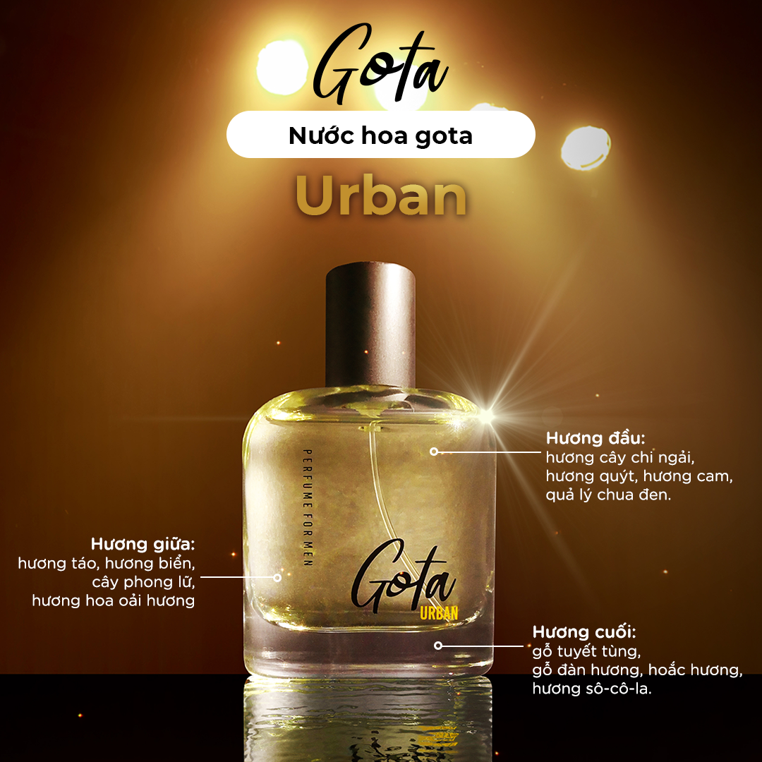 Mô tả Nước Hoa Nam Gota hương thơm mạnh mẽ, nam tính chính hãng 50ml - 4