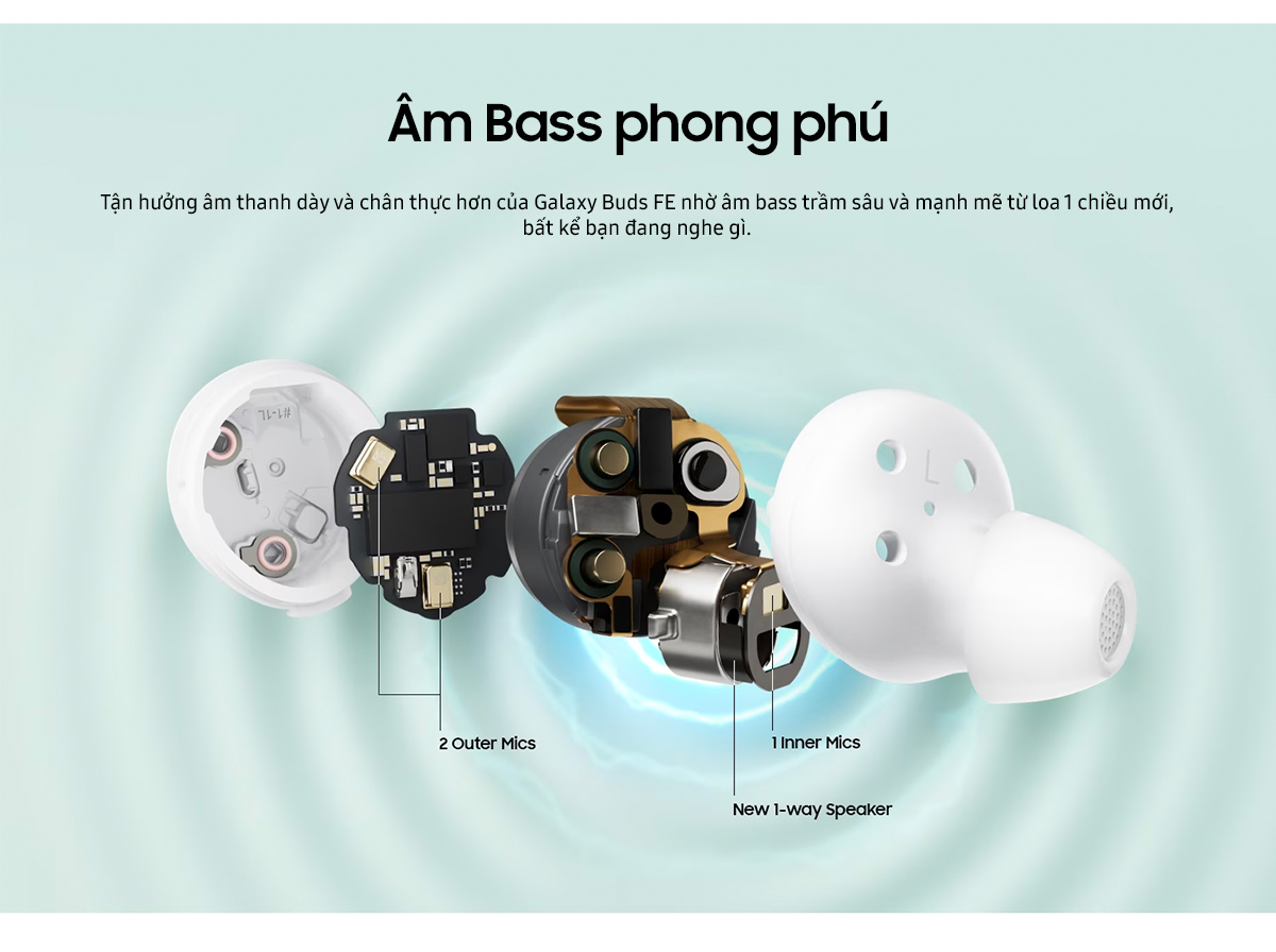 Mô tả Tai nghe Samsung Galaxy Buds FE Bluetooth - 7