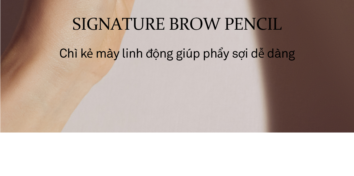 Mô tả Chì kẻ mày hince Signature Brow Pencil( Có kèm theo lõi thay thế) 0.2G - 3