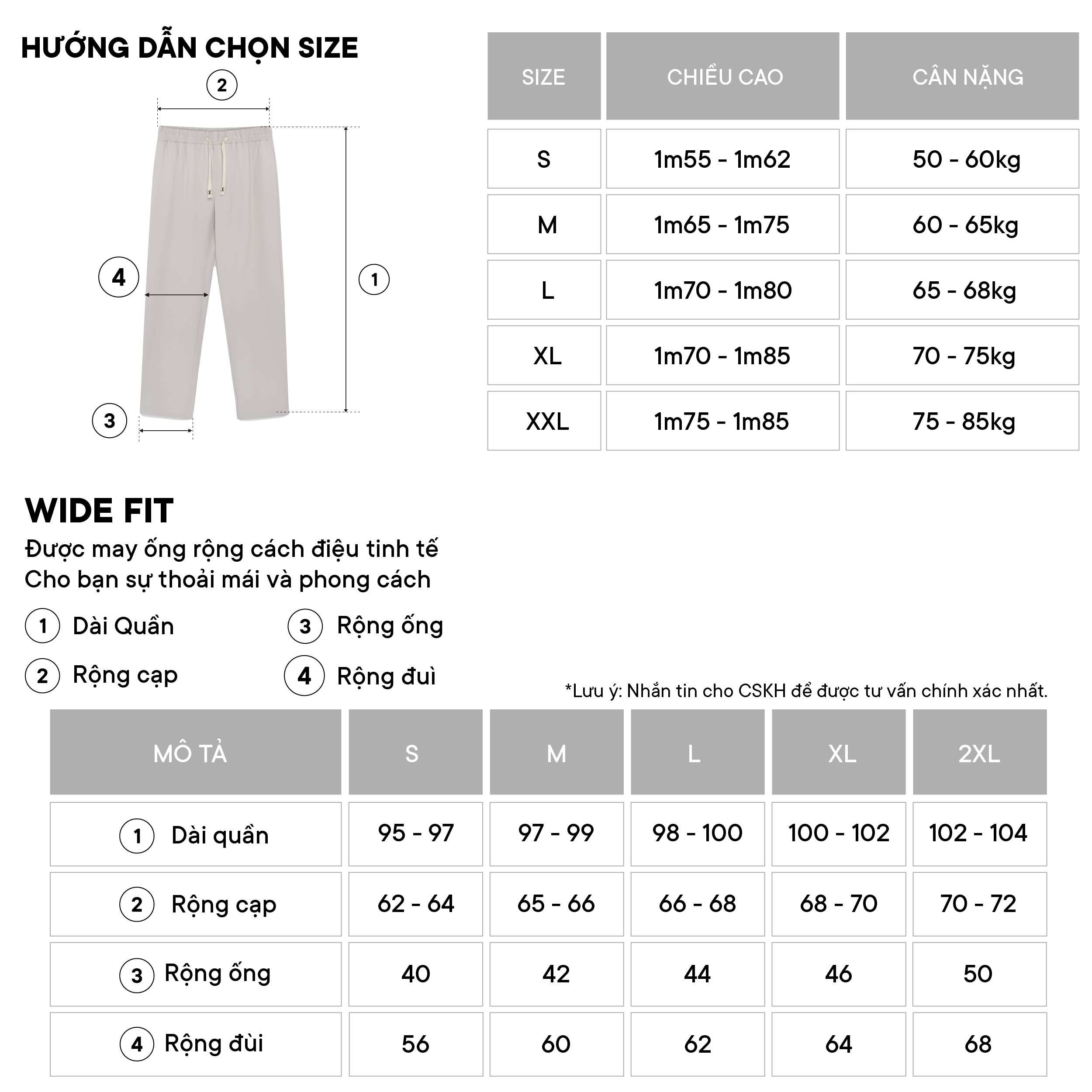 Mô tả Quần ống rộng nam JBAGY vải Lụa Lạnh dáng suông tiện lợi chống nhăn JD0105 - 1