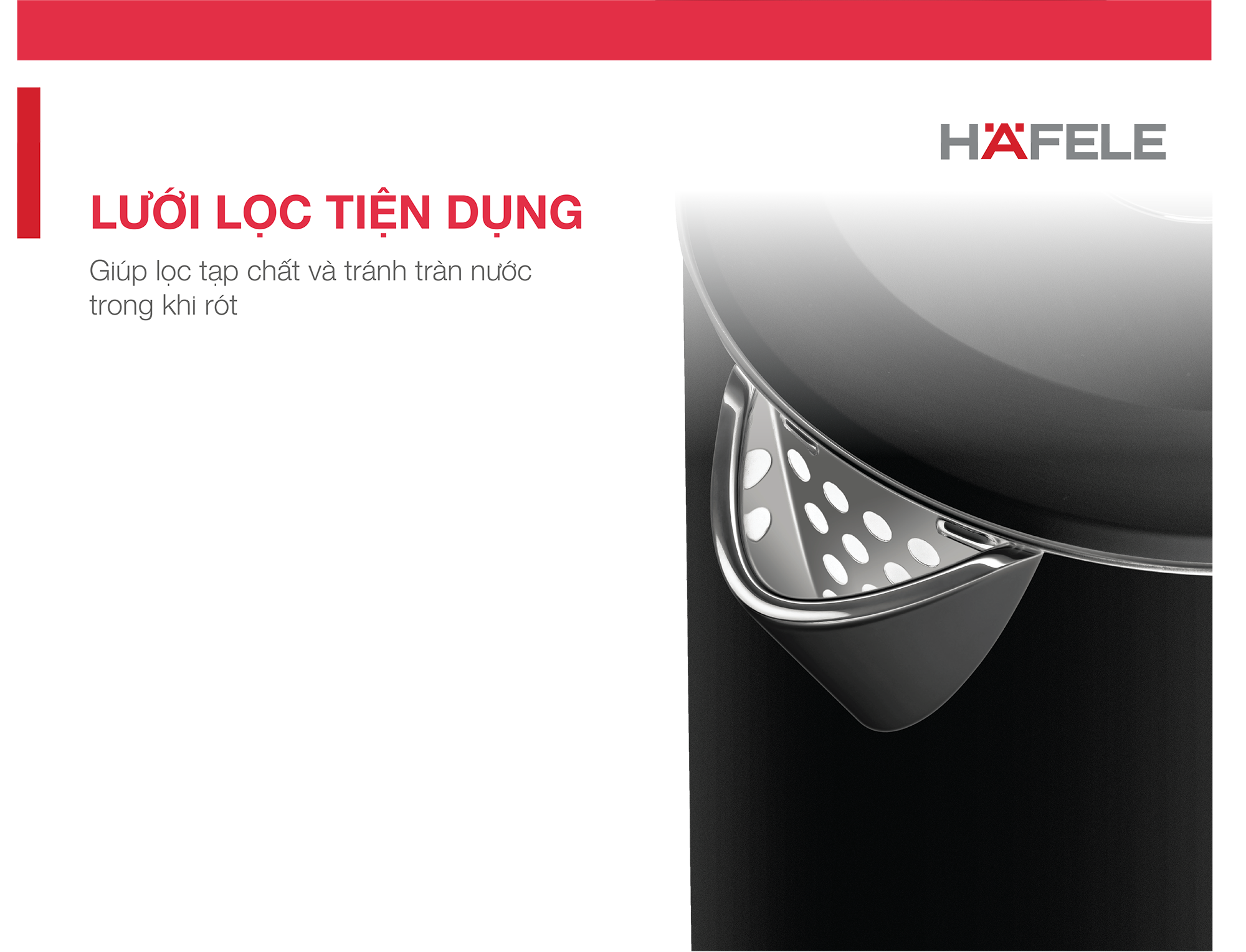 Mô tả Ấm đun siêu tốc KETTLE Hafele HS-K1705DB 535.43.548 - 5