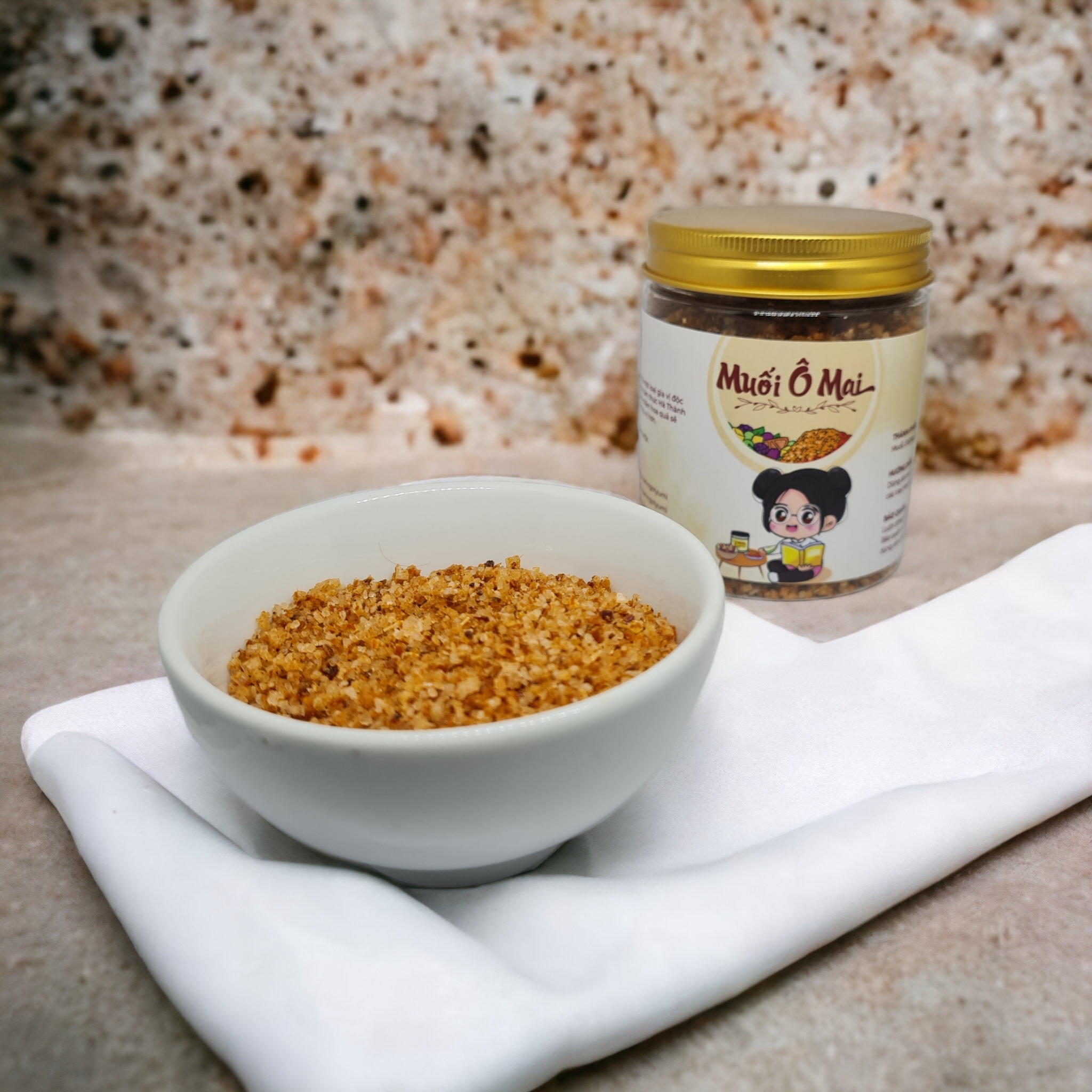 Mô tả Muối Ô mai Trạm ngọt Yumi hũ 250g chấm hoa quả thơm ngon đặc biệt chuẩn vệ sinh - 1