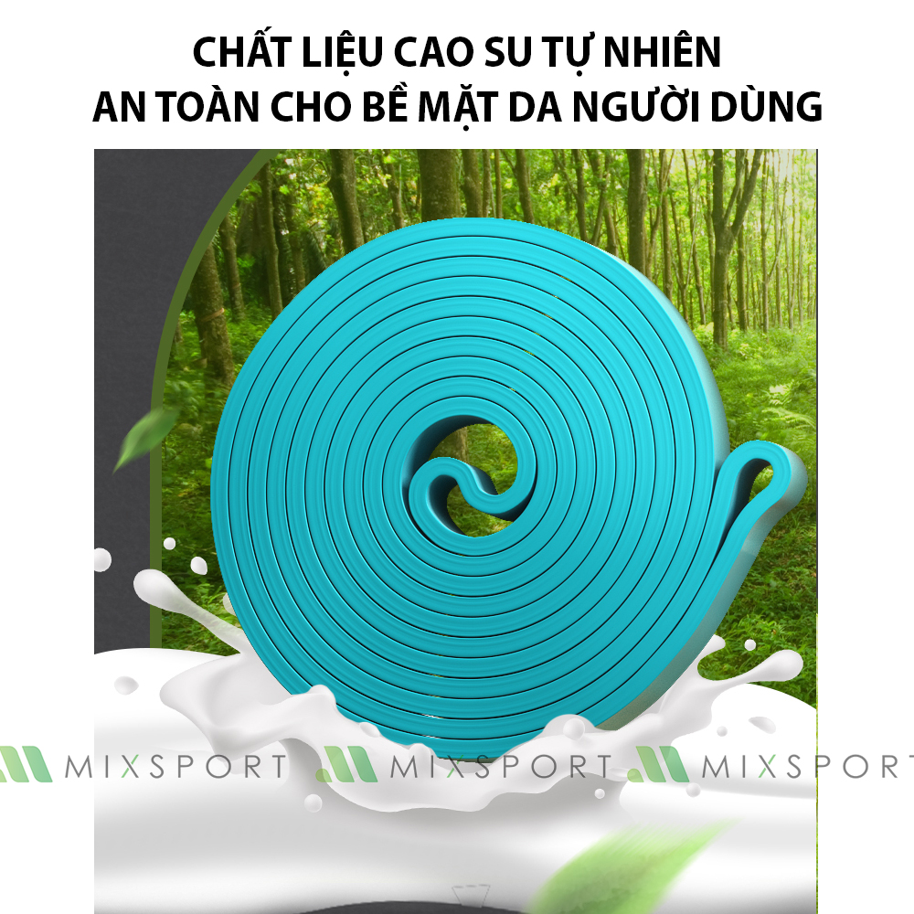 Mô tả Dây Kháng Lực Tập Gym Powerband Bổ Trợ Tăng Sức Nặng Cho Các Bài Tập Toàn Thân MixSport DKL01 - 4