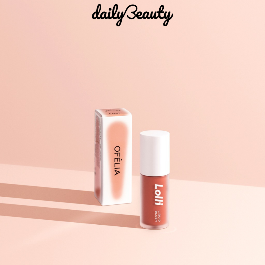 Mô tả Má Hồng Kem OFÉLIA Lolli Liquid Blush Trong Trẻo Lên Màu Chuẩn Daily Beauty - 1
