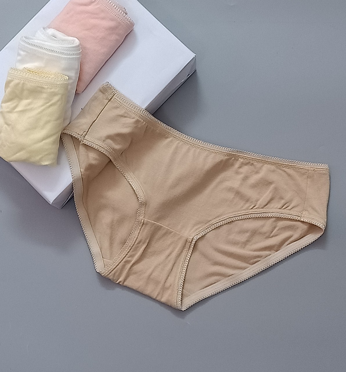 Mô tả Quần lót nữ cotton cao cấp Vicci 102 mềm mại, êm ái, kháng khuẩn khử mùi - 4