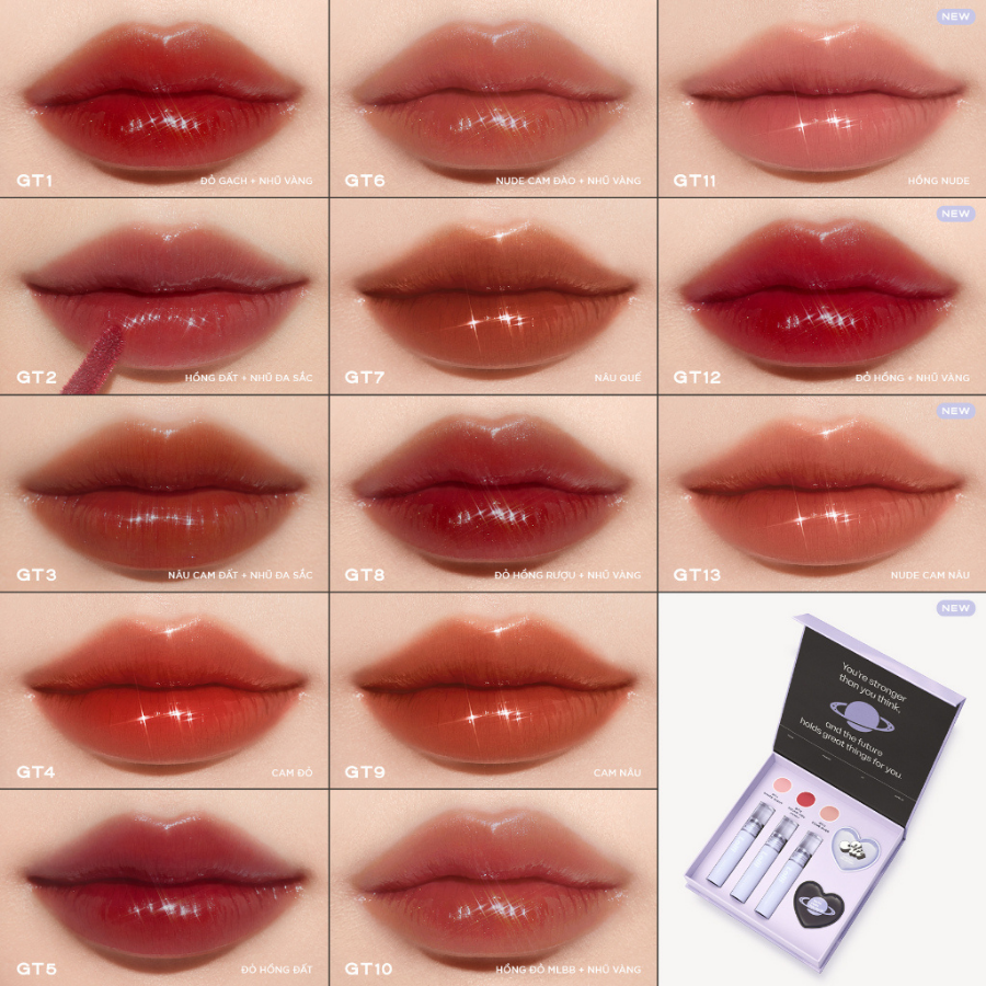 Mô tả Son Tint Bóng OFÉLIA Lolli Glow Tint Căng Mọng, Lên Màu Chuẩn Daily Beauty - 2