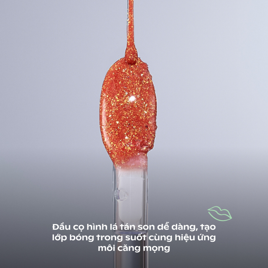 Mô tả Son Nhũ Bóng OFÉLIA SUGARPLUM MintyIce Sparkling Gloss Căng Mọng, Lấp Lánh Daily Beauty - 7