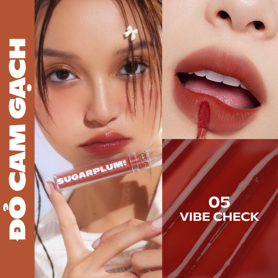 Mô tả Son Tint Nước OFÉLIA SUGARPLUM MistyNow Blurring Tint 3.8g Daily Beauty - 8