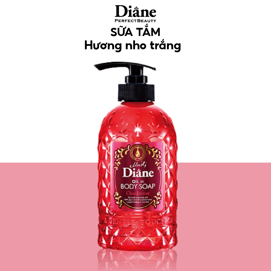Mô tả Sữa Tắm Tinh Dầu Hương Nho Trắng Dưỡng Ẩm Và Sáng Mịn Da Moist Diane Oil In Body Soap Chardonnay - 1
