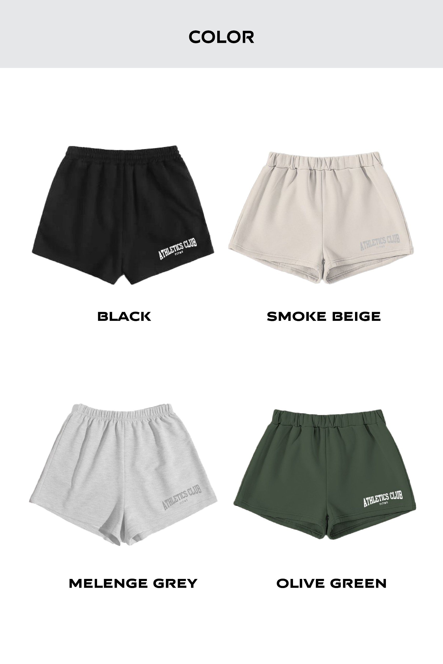 Mô tả Quần short nỉ nữ Fitme dày dặn năng động - QNAC - 5