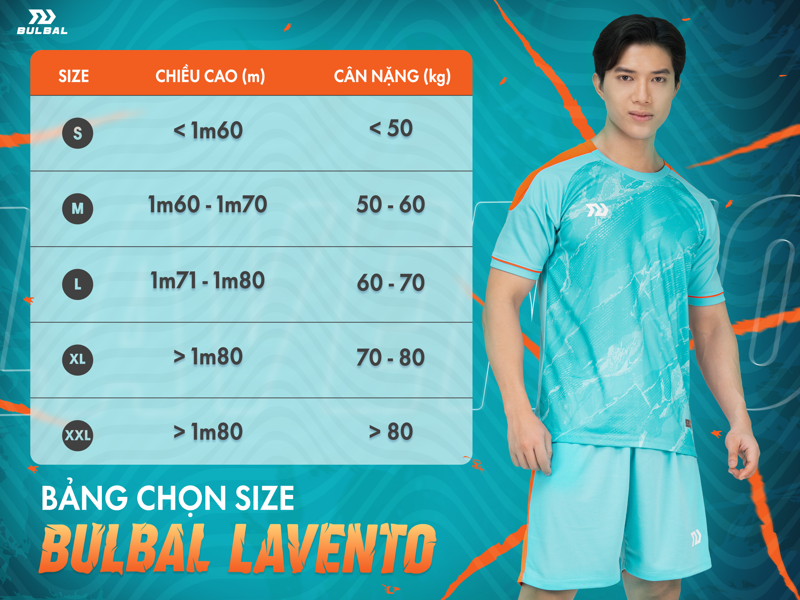 Bộ Quần Áo Bóng Đá Bulbal Lavento, Chất Vải Bul-Wave, Mềm Mại, Thoáng ...
