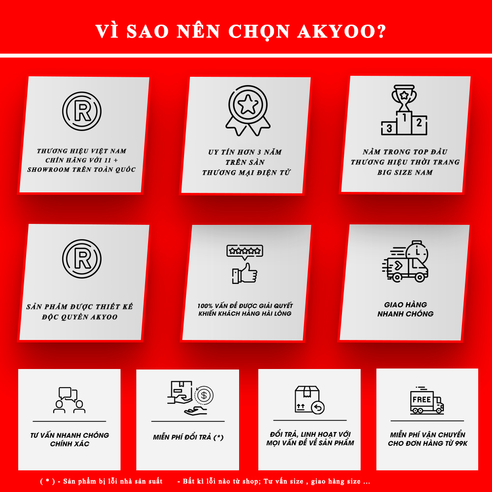 Mô tả Quần Âu Bigsize Nam 80-140KG AKYOO Cao Cấp, Chống Nhăn, Không Bai Xù - QA 22 (Combo 2 quần tiết kiệm 10%) - 9