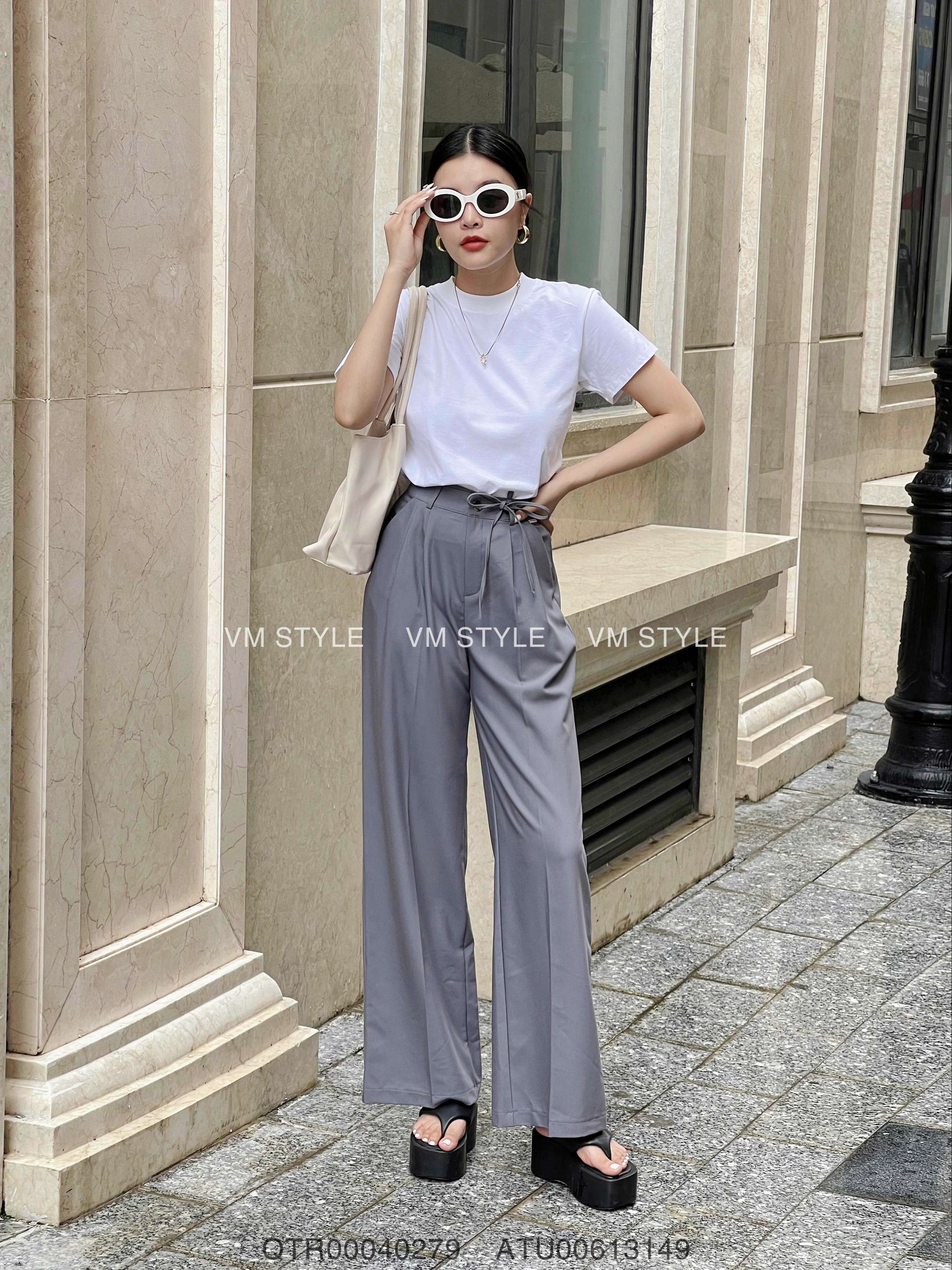 Phối đồ với áo thun VMSTYLE babytee 1