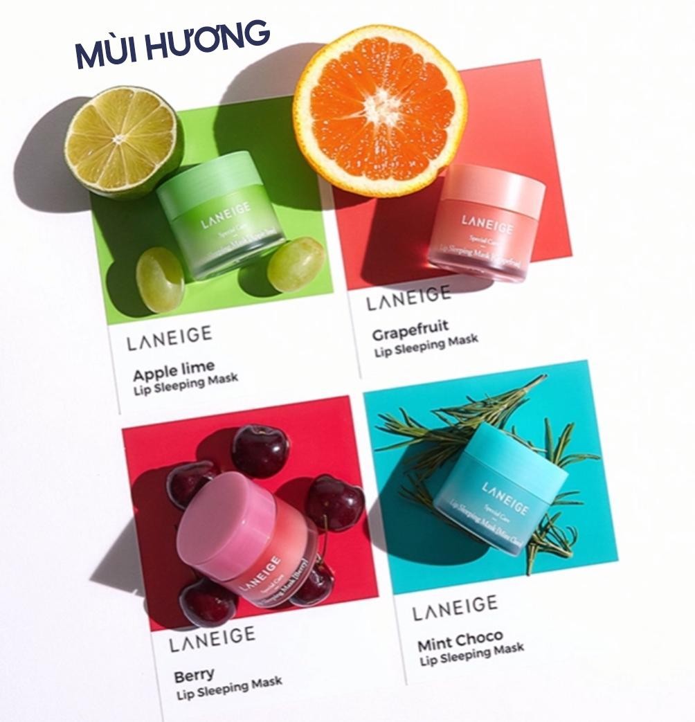 Mô tả Mặt nạ ngủ dành cho môi Laneige Lip Sleeping Mask 20G_Berry - 10
