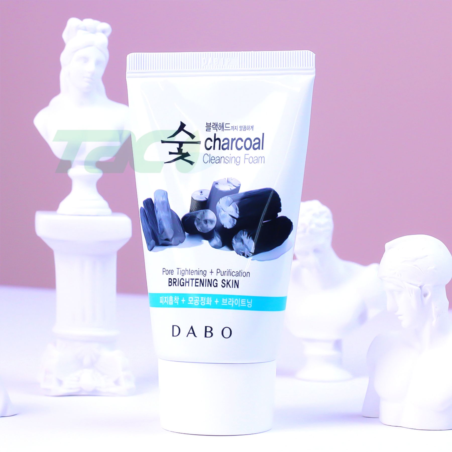 Mô tả Sữa rửa mặt than hoạt tính cao cấp DABO Charcoal Cleansing Foam 60ml - 1