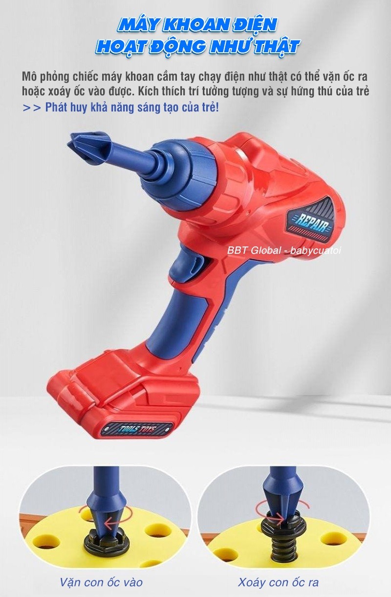 Khoan điện và dụng cụ mẫu RX-904C