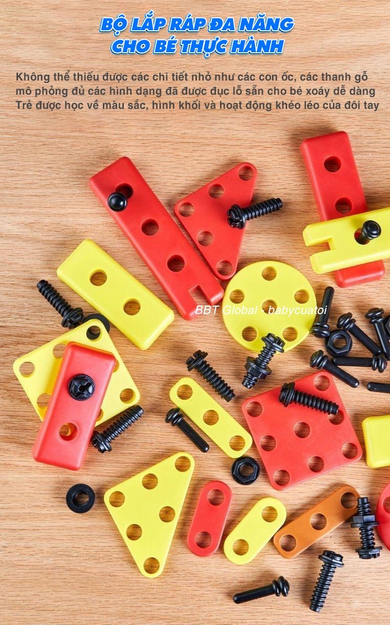 Đồ chơi sửa chữa lắp ráp mẫu RX-904C