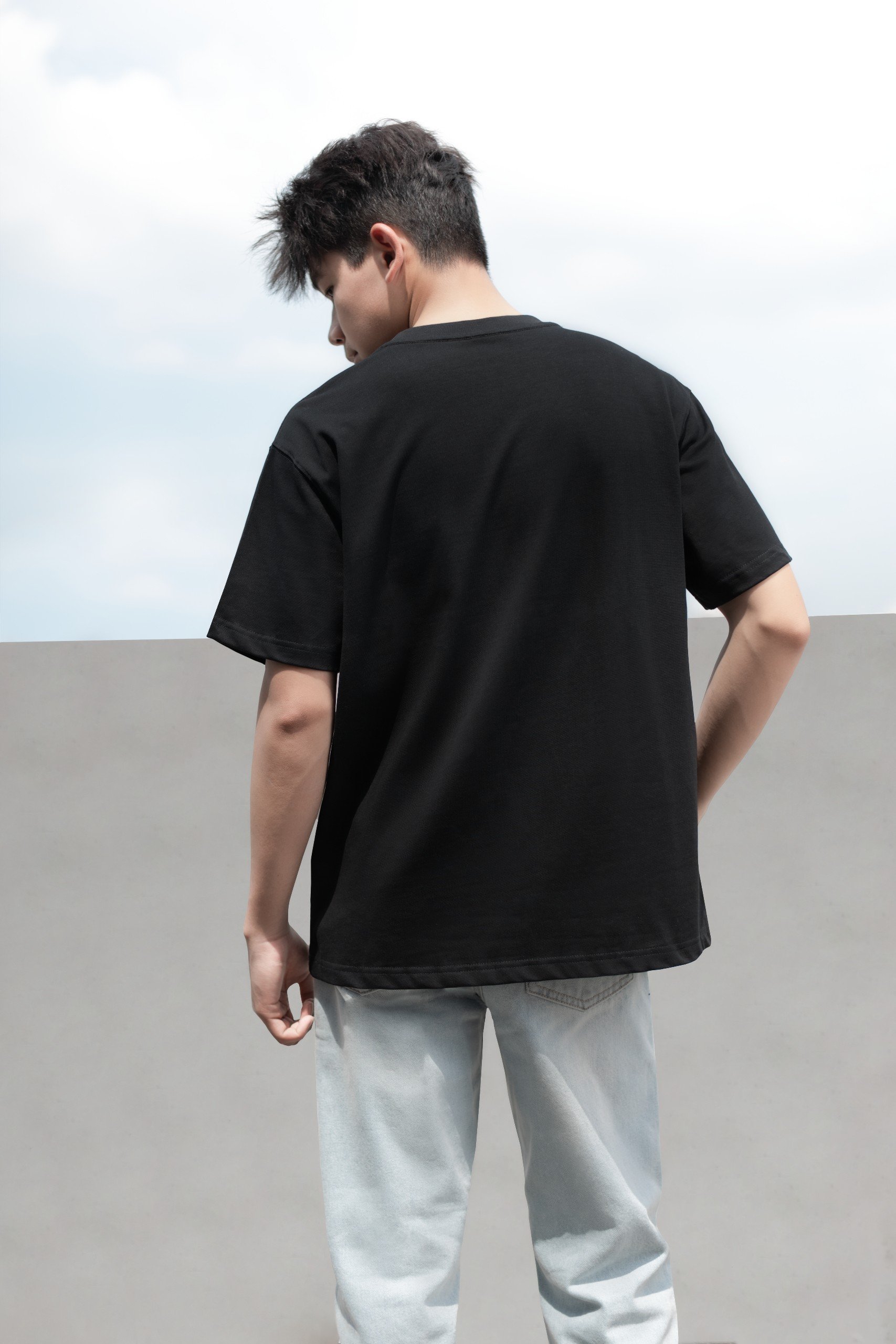 Mô tả Áo Thun Tee cổ tròn 100% cotton 250gsm Unisex Lados-19144 chất dày dặn, thấm hút, phong cách trẻ trung - 7