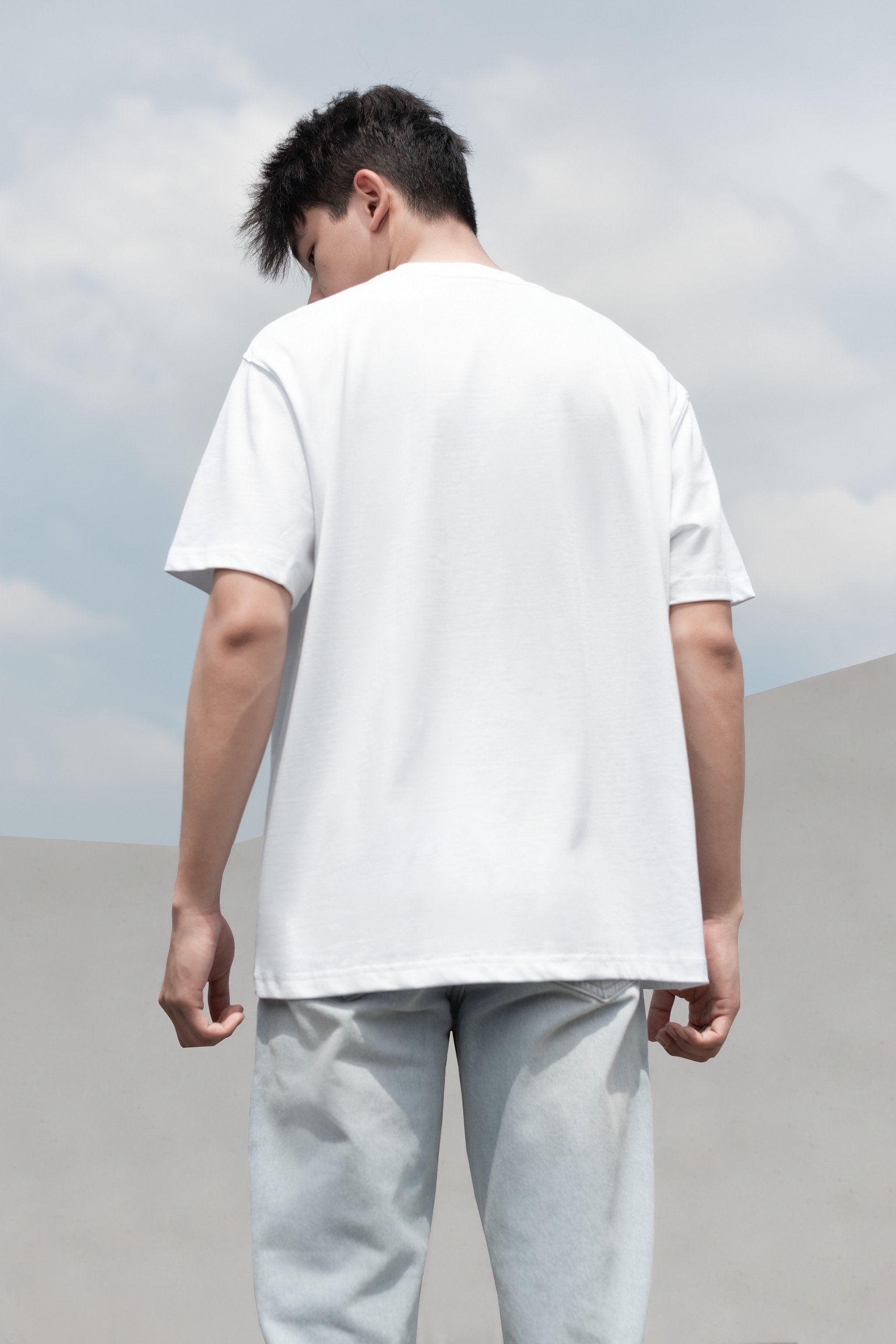 Mô tả Áo Thun Tee cổ tròn 100% cotton 250gsm Unisex Lados-19144 chất dày dặn, thấm hút, phong cách trẻ trung - 5