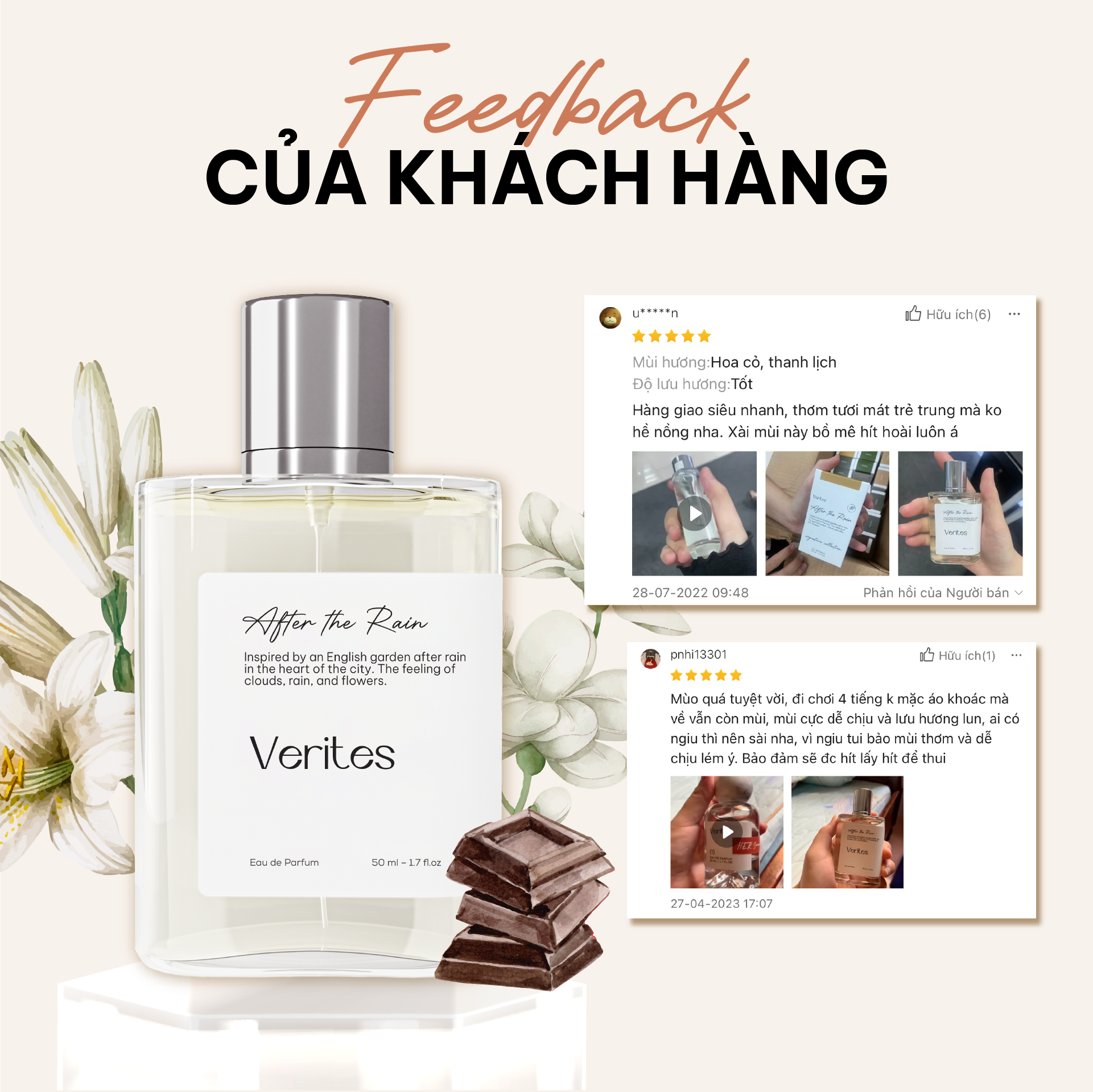 Mô tả Bộ sưu tập 6 hương nước hoa VERITES The An Epilogue In Scents 50ml - 7