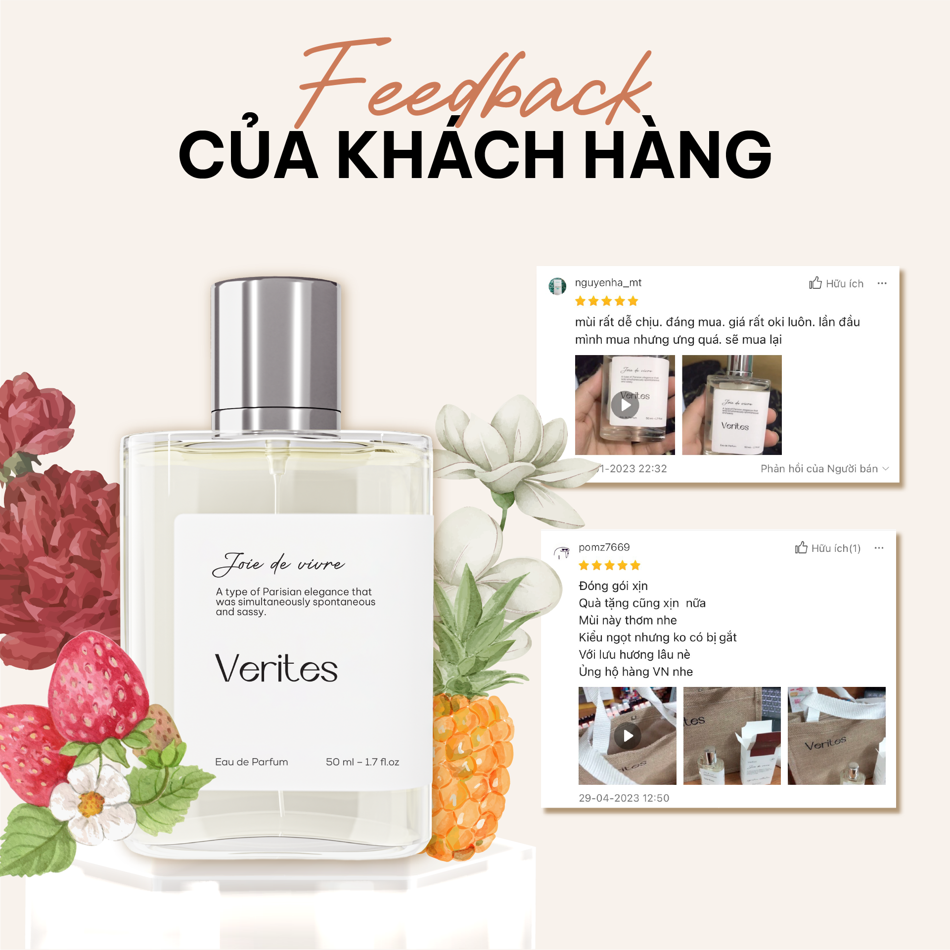 Mô tả Bộ sưu tập 6 hương nước hoa VERITES The An Epilogue In Scents 50ml - 9